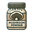 A mushroom icon to represent Mushroom Powder in Uganda